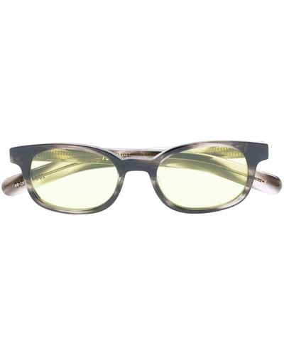 FLATLIST EYEWEAR Green Le Bucheron Tinted Sunglasses - Gray