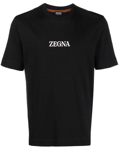 Zegna #usetheexistingtm Cotton T-shirt - Men's - Cotton - Black