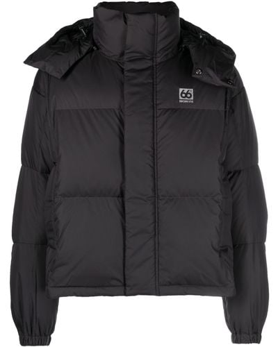 66 North Dyngja Down Cropped Jacket - Men's - Recycled Polyamide/feather Down/recycled Polyester - Black