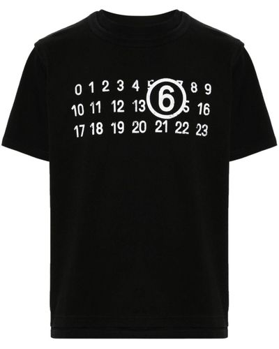 MM6 by Maison Martin Margiela T-Shirt - Black
