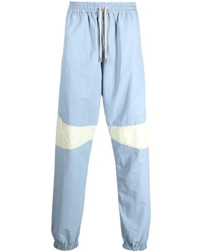 RANRA Is Panelled Track Trousers - Blue