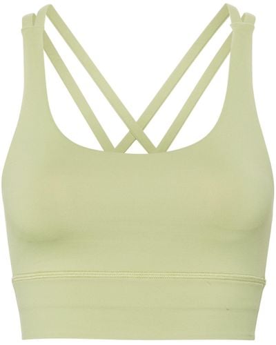 Lululemon Sports Bra Green And White Leaves Size 2 