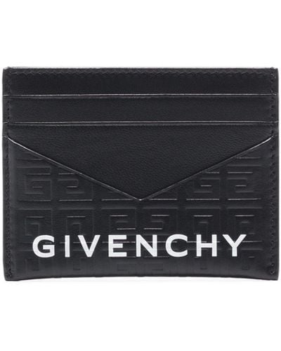 Givenchy G Cut Leather Card Holder - Women's - Leather - White