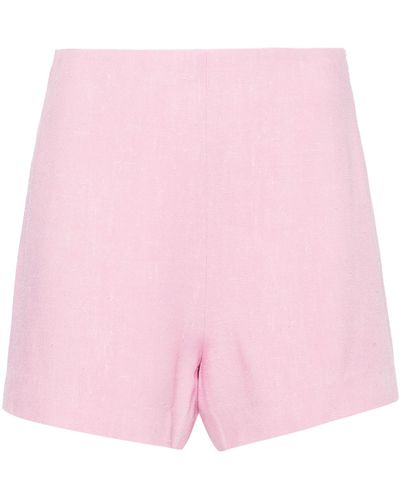 Nanushka Elza High-waisted Mini Shorts - Pink