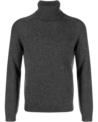 Gucci Turtleneck Wool Sweater - Gray