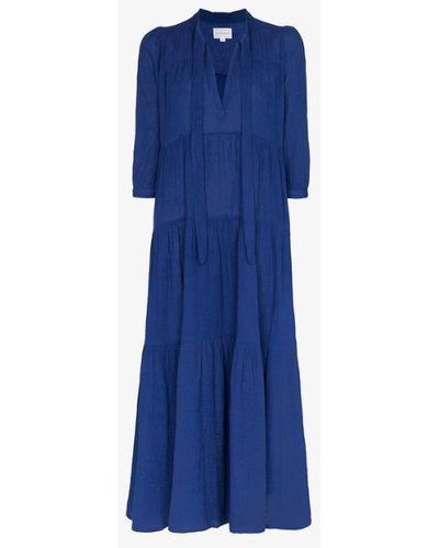 Honorine Giselle Maxi Dress - Blue