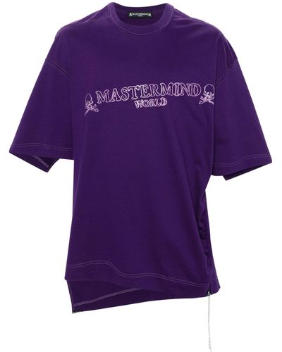 Mastermind Japan Logo-print T-shirt - Purple