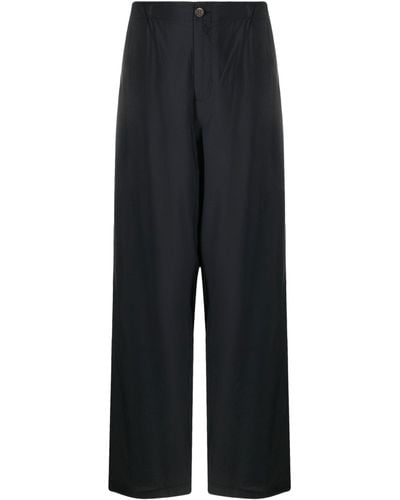 Our Legacy High-waisted Wide-leg Pants - Blue