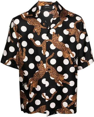 Mens Leopard Print Shirts