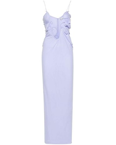 Christopher Esber Molded Venus Sculpted Gown - Women's - Lycra/nylon - Purple