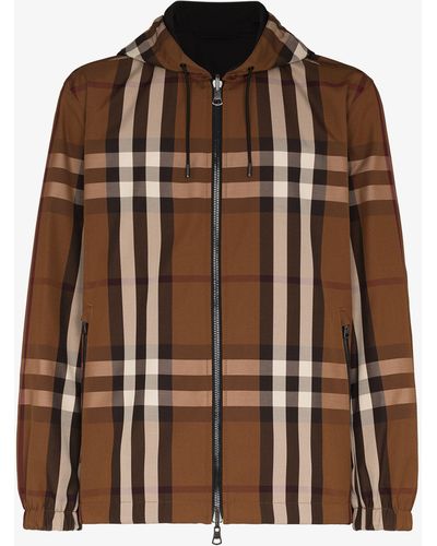 Burberry Stretton Birch Reversible Jacket - Men's - Polyester/cotton - Brown