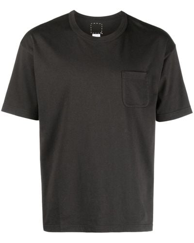 Visvim Crew-neck Cotton T-shirt - Black