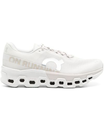 On Shoes Neutral Cloudmonster 2 Running Trainers - White