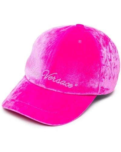 Versace Very Velvet Baseball Cap - Pink