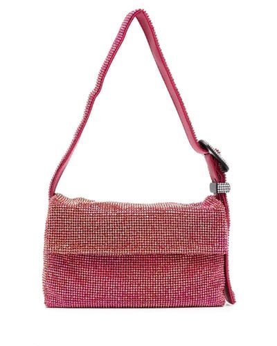Benedetta Bruzziches Vitty La Mignon Shoulder Bag - Women's - Fabric - Red