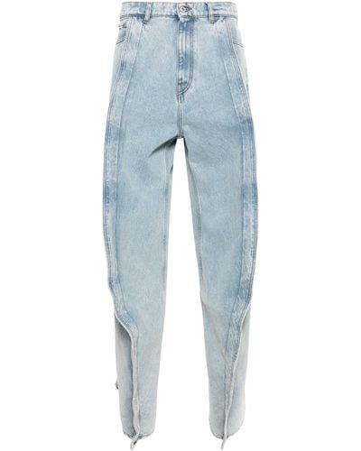 Y. Project Evergreen Banana Cotton Jeans - Blue