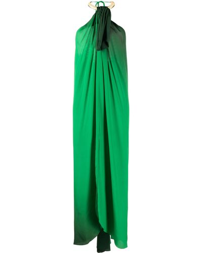 Johanna Ortiz Dreamer's Refuge Maxi Dress - Green