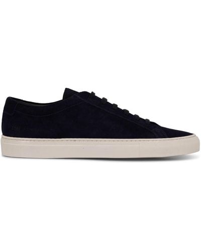 Common Projects Suede Low-top Sneakers - Blue