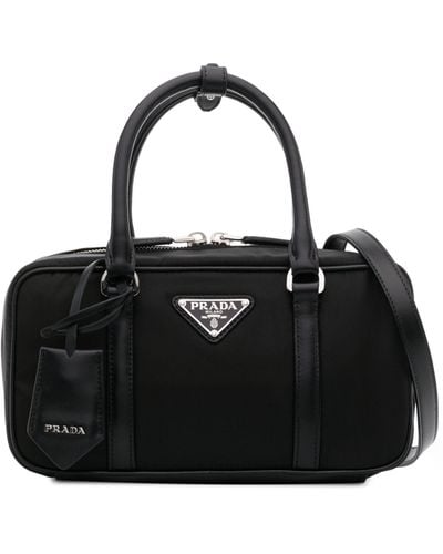 Prada Re-nylon Tote Bag - Black