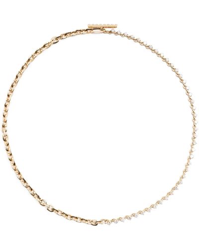 Lizzie Mandler 18k Yellow Diamond Necklace - White