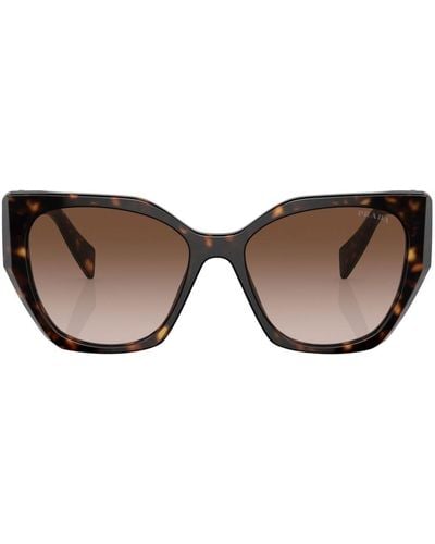 Prada 52mm Square Sunglasses - Brown