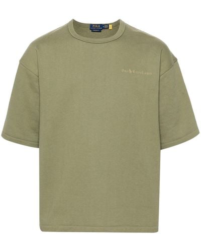 Polo Ralph Lauren Olive Logo Print T-shirt - Men's - Cotton/recycled Polyester - Green