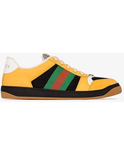 Gucci Screener Sneaker - Yellow