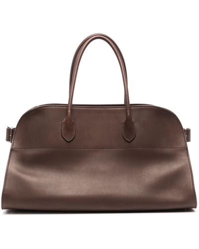 The Row Ew Margaux Tote Bag - Brown