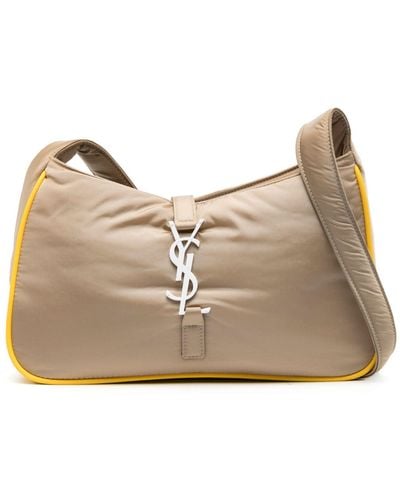 Saint Laurent 5 À 7 Econyl® Shoulder Bag - Natural
