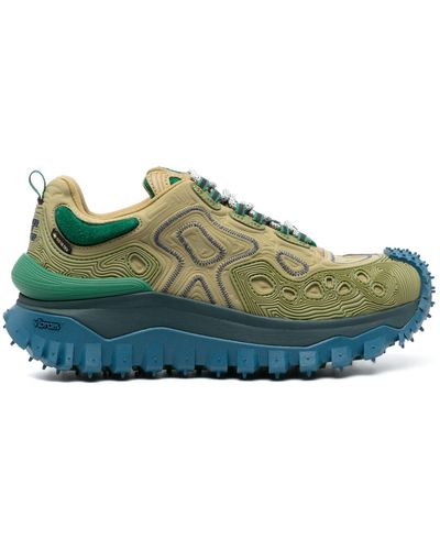 Moncler Genius X Salehe Bembury Trailgrip Grain Sneakers - Green