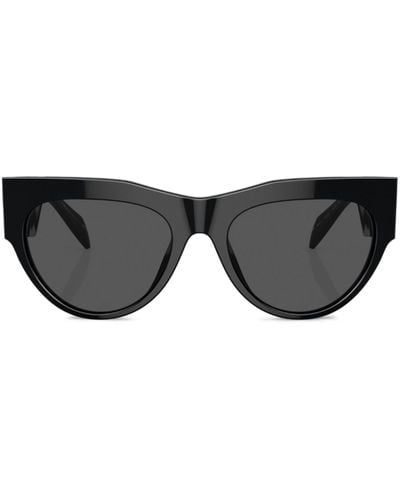 Versace Oversize-frame Sunglasses - Black