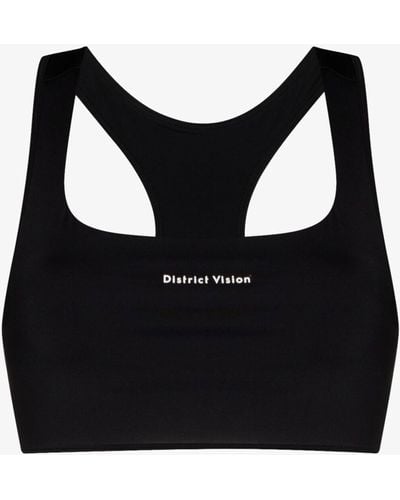 District Vision Citta Training Sports Bra - Women's - Recycled Polyester/spandex/elastane - Black