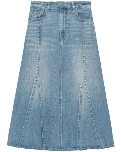 Ganni 'Peplum' Skirt - Blue