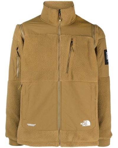 The North Face X Undercover Soukuu Fleece Jacket - Men's - Polyester - Natural