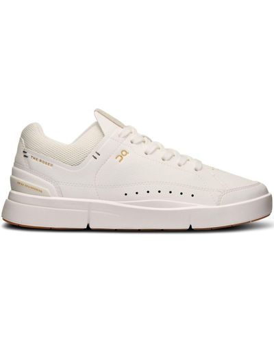 On Shoes The Roger Centre Court Trainers - Women's - Rubber/fabric/calf Leather - White