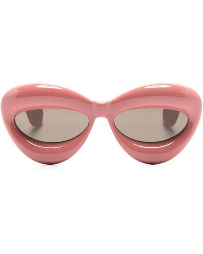 Loewe Inflated Cat-eye Sunglasses - Pink