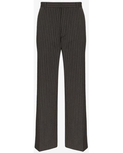 Prada Striped Pants - Gray