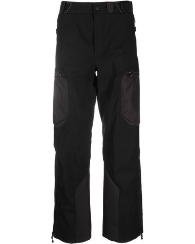 Sease Trace Padded Ski Trousers - Men's - Polyamide/virgin Wool/elastane/recycled Polyester - Black