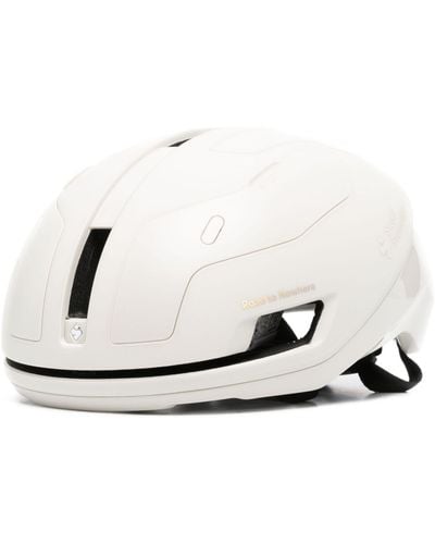 Pas Normal Studios White Falconer Aero 2vi Mips Pns Helmet