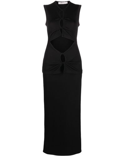 Christopher Esber Cut-out Column Dress - Black