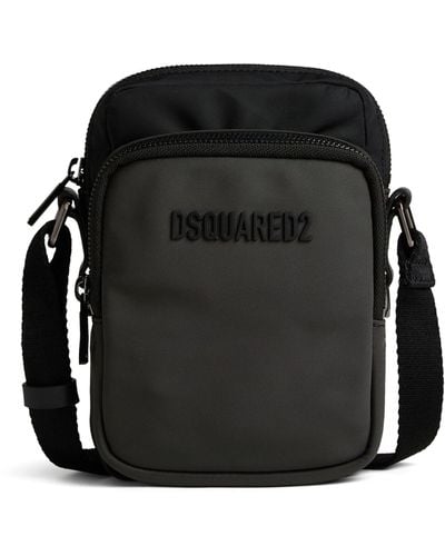 DSquared² Urban Logo-lettering Crossbody Bag - Black