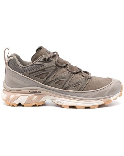 Salomon Xt-6 Expanse Leather Sneakers - Unisex - Fabric/calf Leather/rubber - Brown