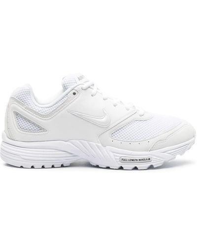 Comme des Garçons X Nike Air Pegasus 2005 Trainers - Unisex - Rubber/calf Leather/fabric - White