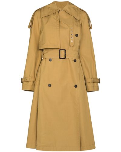 Loewe Double-breasted Trench Coat - Multicolor