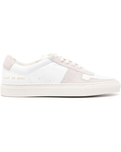 Common Projects Bball Leather Trainers - White