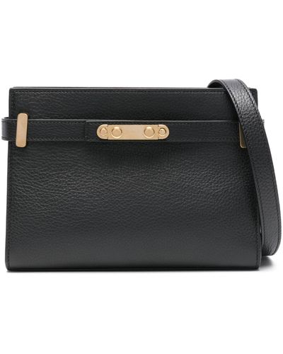 Bally Carriage Leather Cross Body Bag - Black