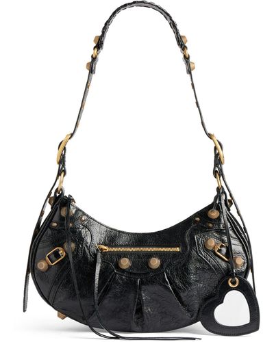 Balenciaga Le Cagole Small Shoulder Bag - Women's - Calf Leather - Black