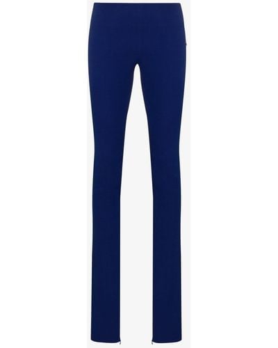 Maximilian Davis X Browns Focus Slim Fit Trousers - Blue