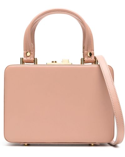 Gianvito Rossi Valì Mini Top Handle Bag - Pink