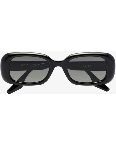 Gentle Monster Bliss Rectangular Sunglasses - Unisex - Acetate/acrylic - Black